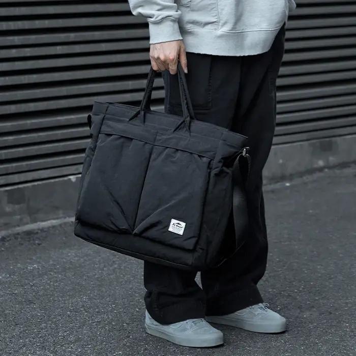 MATE ELAN – grand sac à main de bonne qualité pour hommes, mallette pour ordinateur portable 17.3 po