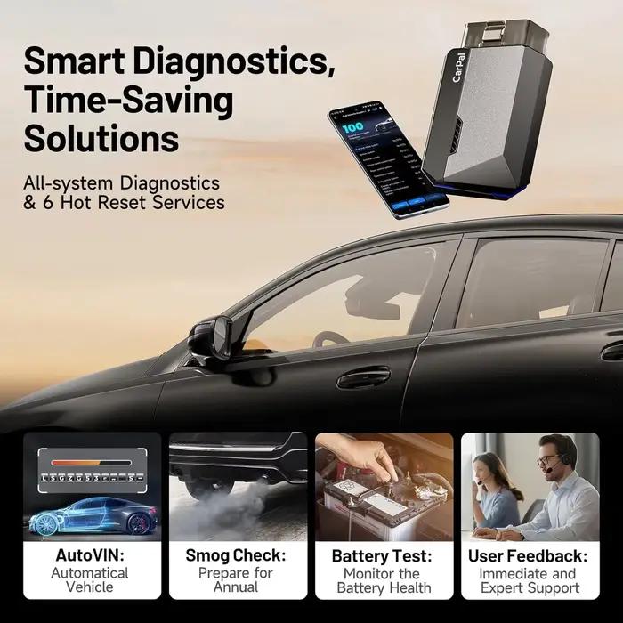Scanner Carpal OBD2 pour tous les systèmes de voiture