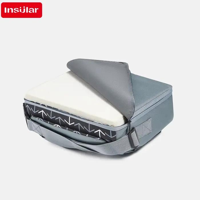 INSULAR Portable pliable anti-dérapant siège pour enfants coussin haut chaise de salle à manger pour