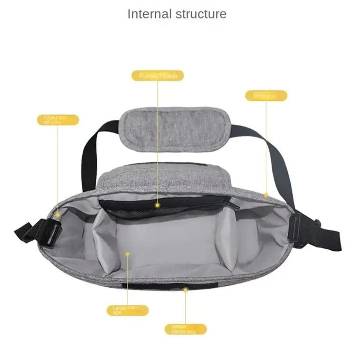 Sac de poussette pour bébé, sac à couches pour maman, grande capacité, organisateur de poussette, po