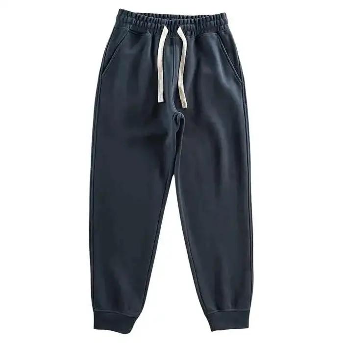 Pantalon de survêtement américain Retro Optics pour homme, taille élastique simple, proximité, wstri