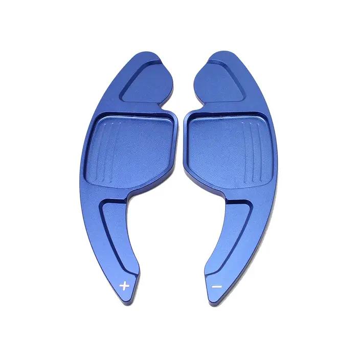 Extension de changement de vitesse pour volant de voiture, 2 pièces, en aluminium, pour AUDI A3 S3 A
