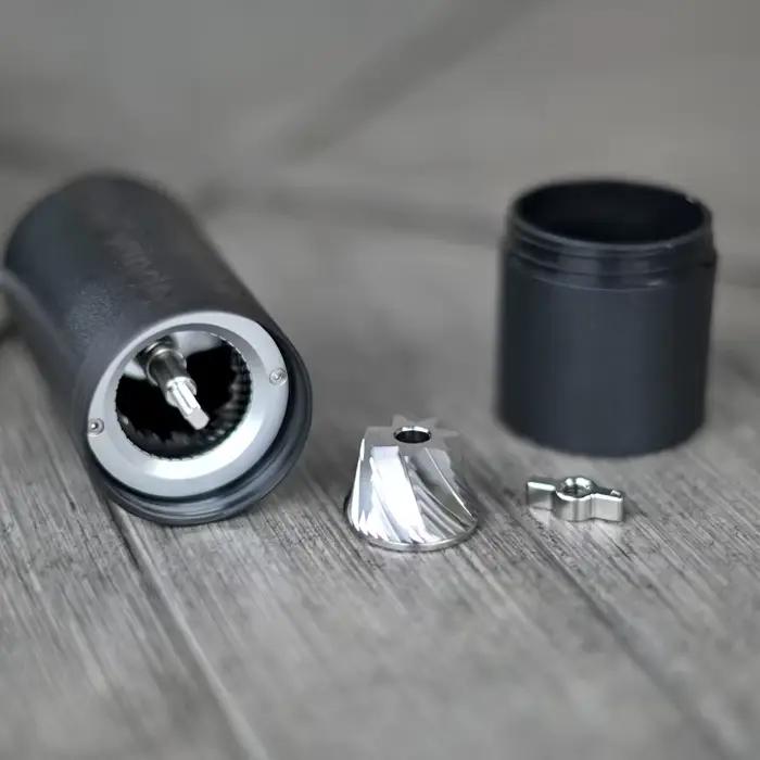 KINGrinder P0/P2 moulin à café manuel léger pour pot Moka goutte à goutte avec assemblage cohérence