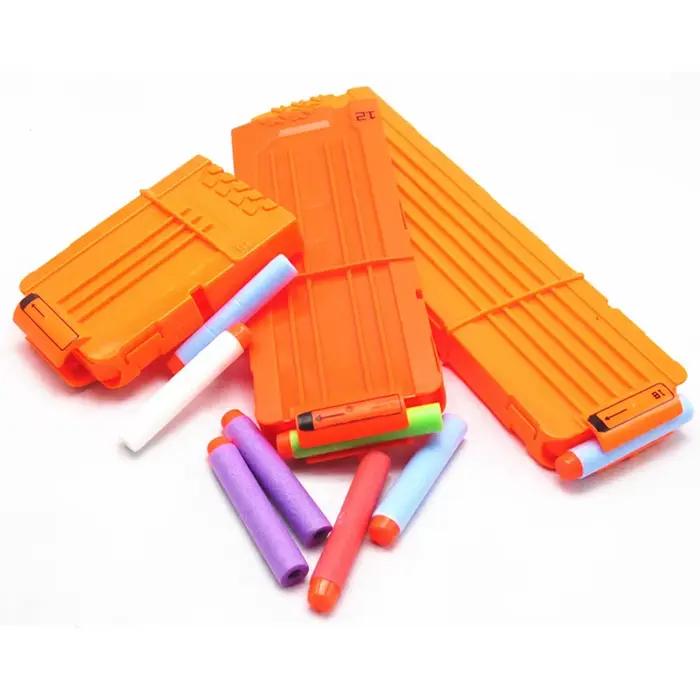 7.2 cm 100 pièces pour Nerf balles souples fléchettes tête ronde recharge éponge fléchettes enfants