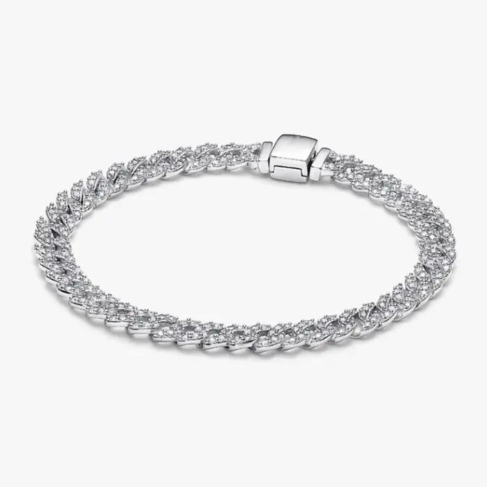 Chaîne de montre élégante et luxueuse en argent pur 925 multicolore, très vendue, magnifiques cadeau