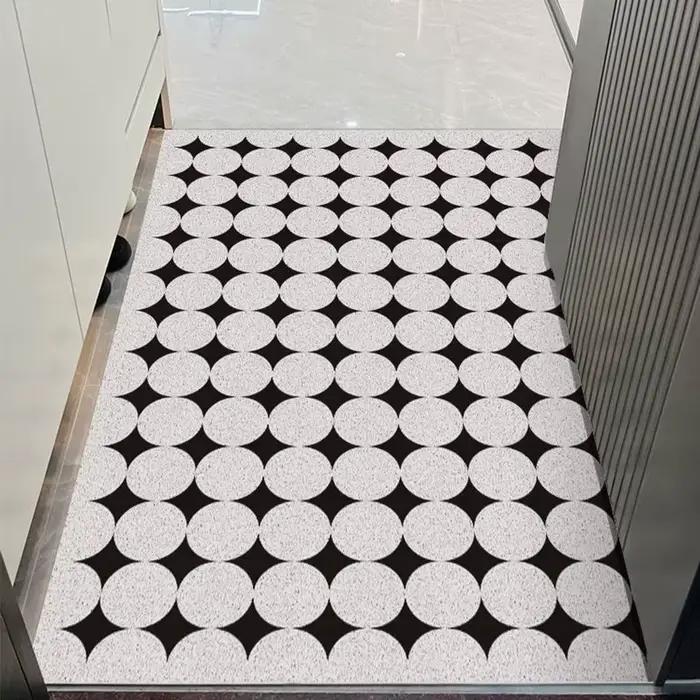 Tapis de porte d'entrée en PVC dessin animé résistant à la saleté pour entrée colorée et accueillante occasions spéciales-decoration-interieur