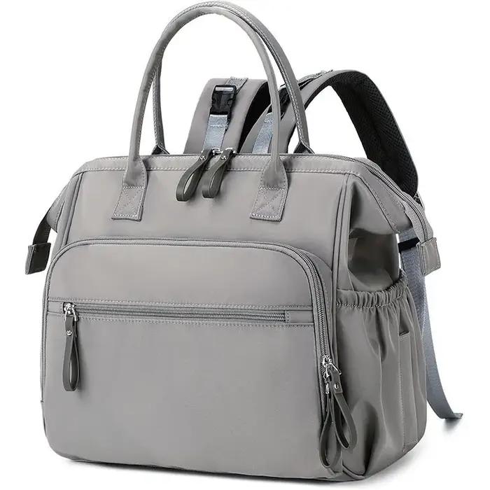 Sac à couches grande capacité avec tapis à langer - Sac suspendu poussette pratique allaitement maman