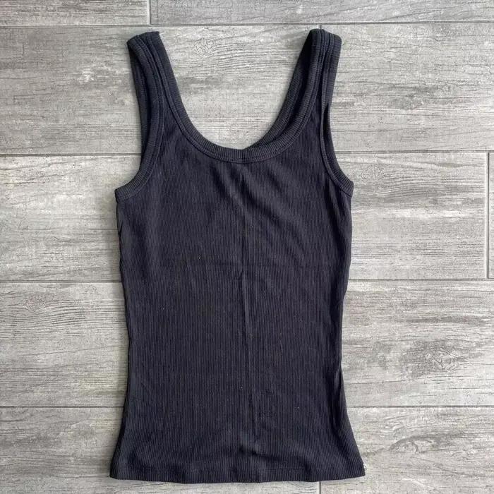 Débardeur Vintage sans manches avec lettres imprimées, haut court de personnalité, Slim, Streetwear,