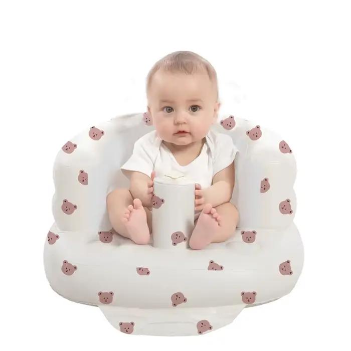 Siège gonflable pour bébés de 3 à 36 mois, canapé pour enfants à pompe à Air intégrée, siège gonflab
