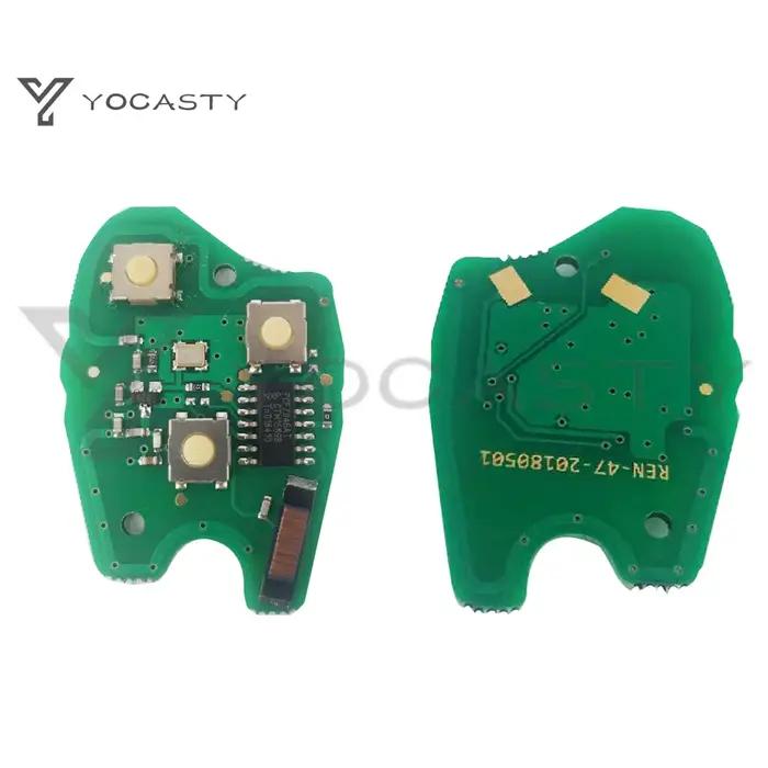 YOCASTY PCF7946A PCF7947A VA2 clé de voiture à distance pour Renault Wind Clio Modus Kangoo Master T