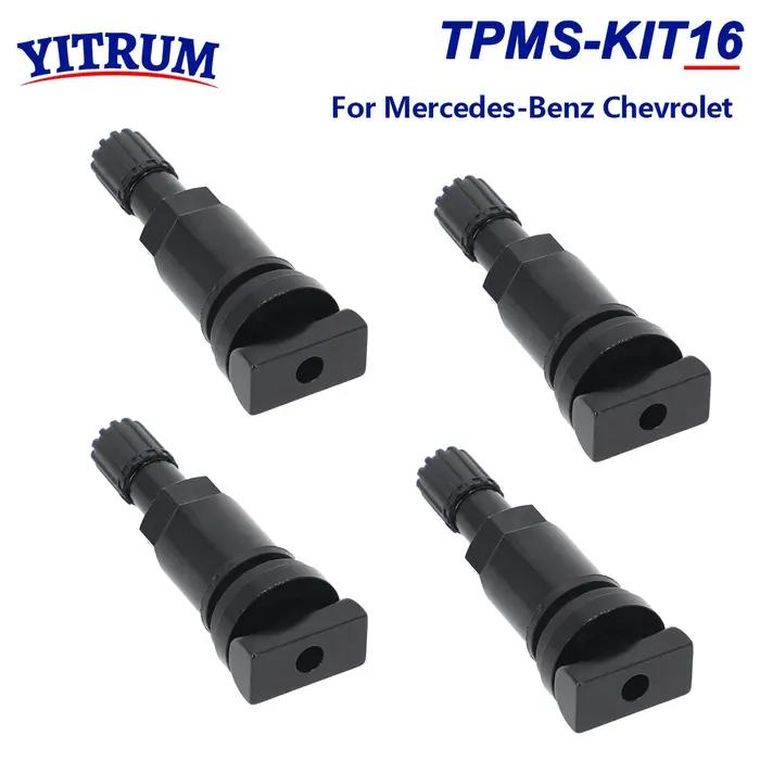 Capteur de pression des pneus TPMS, Kit de réparation de remplacement de tige de Valve en caoutchouc