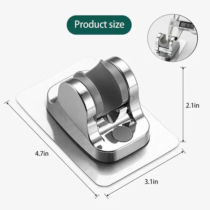 Support de douche réglable avec coussin de siège suspendu pour une expérience de douche relaxante et sans éclaboussures pour salle de bains élégante