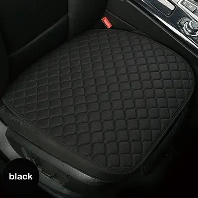 Housse de protection universelle pour siège de voiture, en lin, avant, arrière, été, tapis de coussi