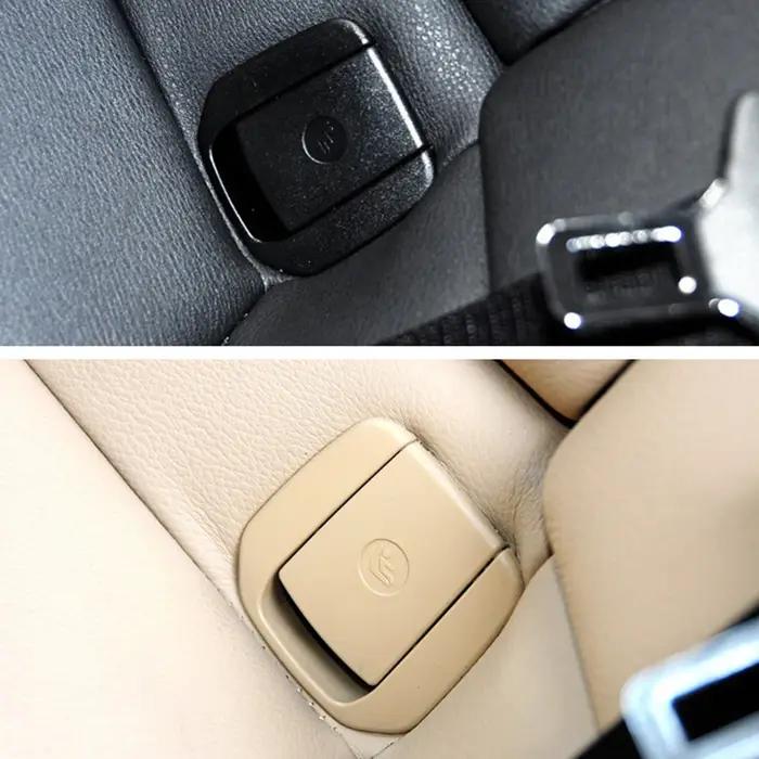 Couverture de fixation ISOFix pour siège arrière de voiture BMW Serie 3 F30 F31 F34 protection design élégant sécurité enfants