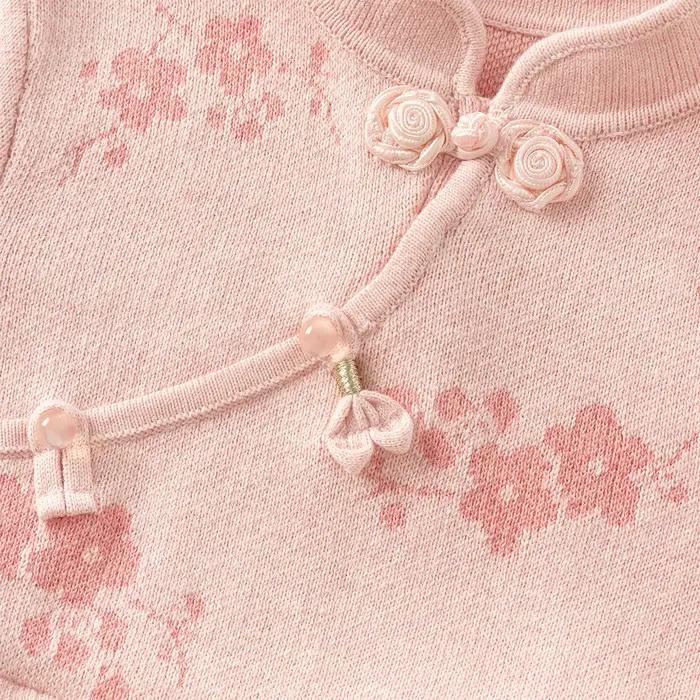 Dave Bella robe de princesse pour filles bébé automne hiver enfants à manches longues charme doux mi