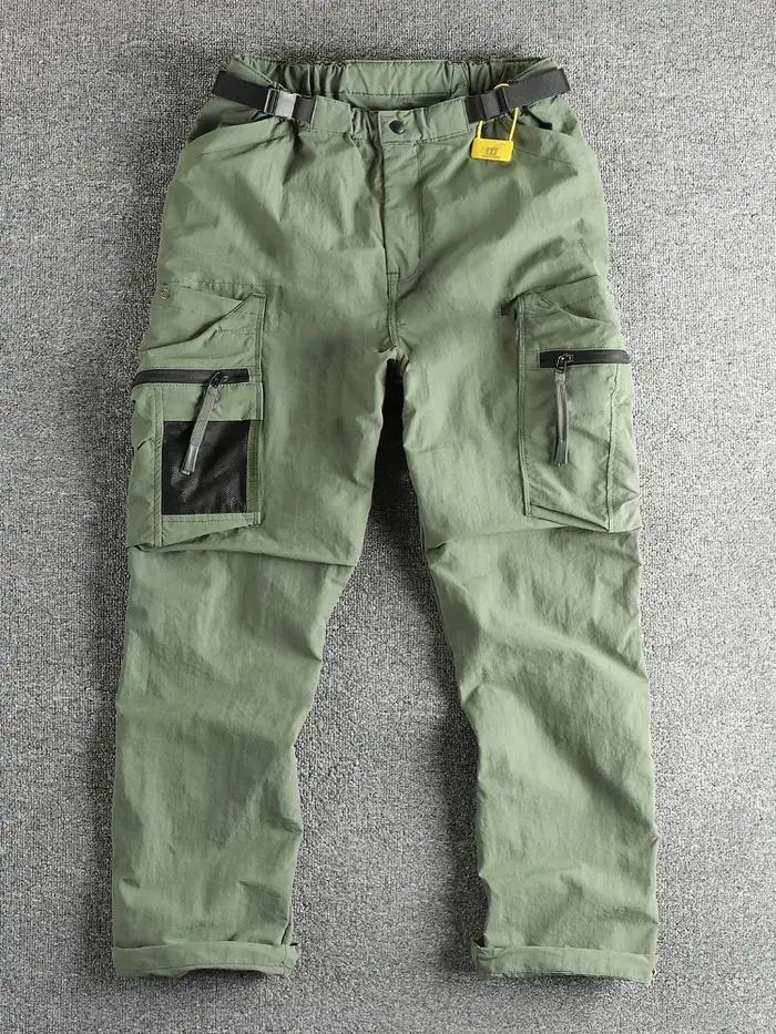 Pantalon d'assaut de parachutiste japonais, ample et droit, avec poche fonctionnelle, décontracté, a