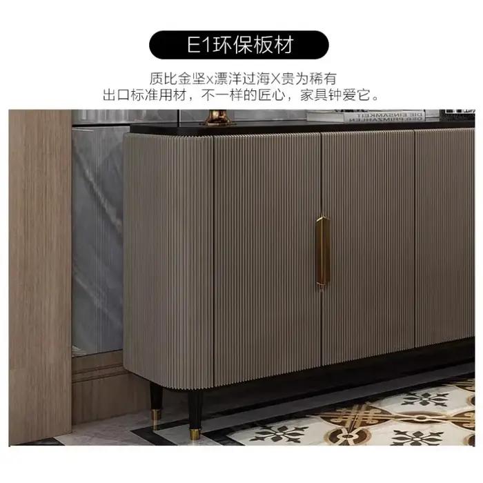 Commode à 3 niveaux pour la pièce, tiroir amovible, étagère de rangement pour chaussures, commode po