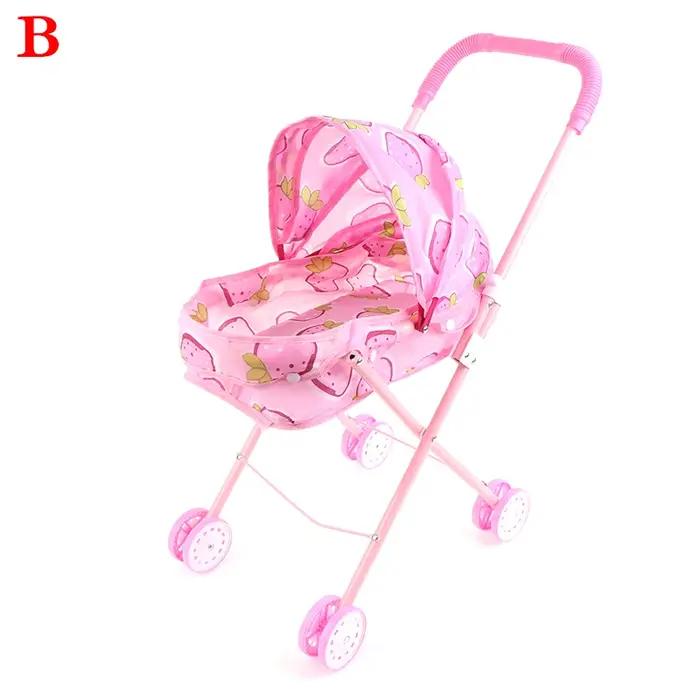 Poussette bébé beurre applicable pour poupées de 9 à 12 pouces ou 25 à 30cm, pour enfants fille