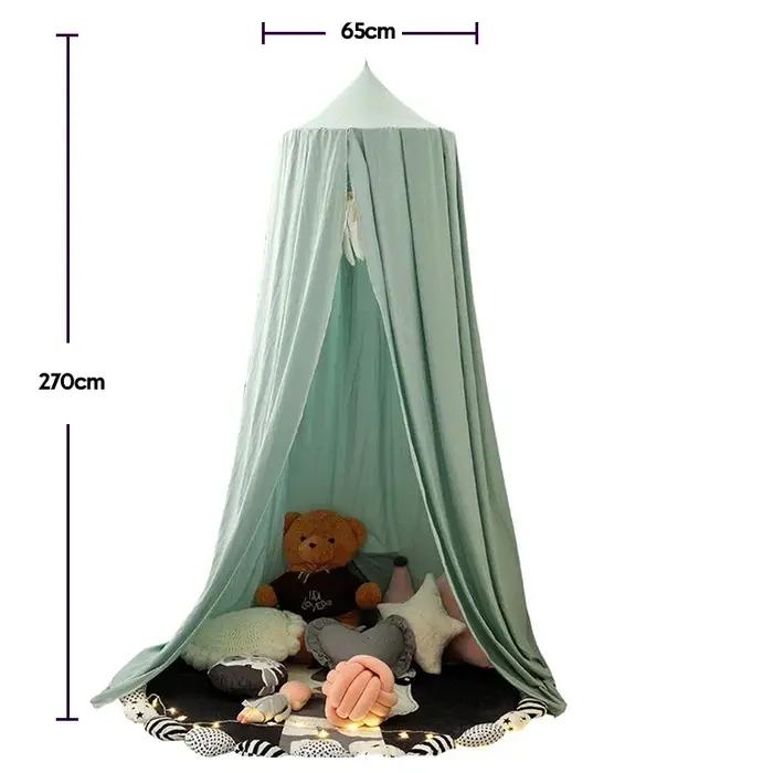 Moustiquaire pour enfants rideau de berceau princesse auvent de lit suspendu décoration de chambre coin de vie jeu coin de lecture