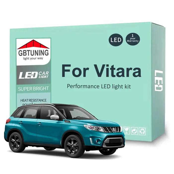 Kit d'ampoules intérieures LED pour Suzuki Vitara, pour Grand Vitara MK1 MK2 MK3 MK4 1988-2016 2017