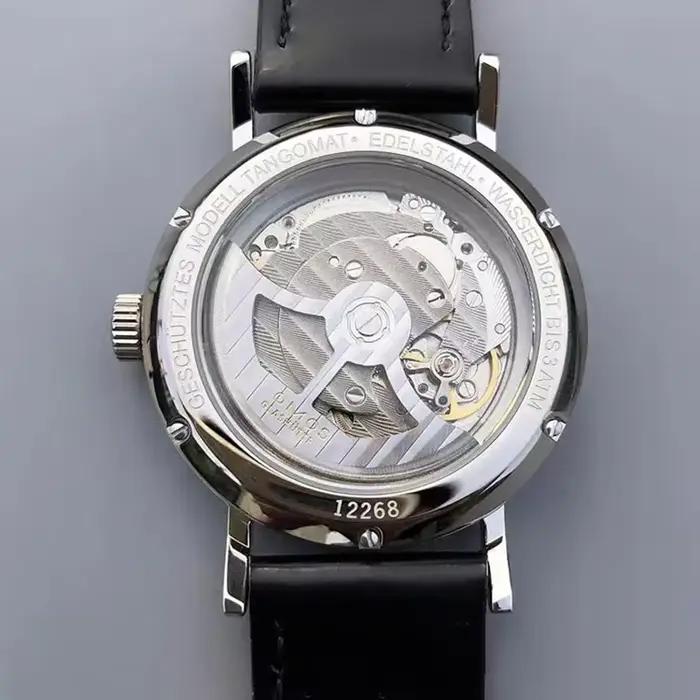 Montre mécanique automatique pour hommes de 38 mm adaptée au mouvement à remontage automatique Seagu