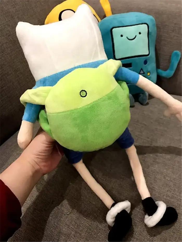 28-42 cm Finn Jake BMO poupées d'animaux en peluche doux temps d'aventure créatif jouets en peluche