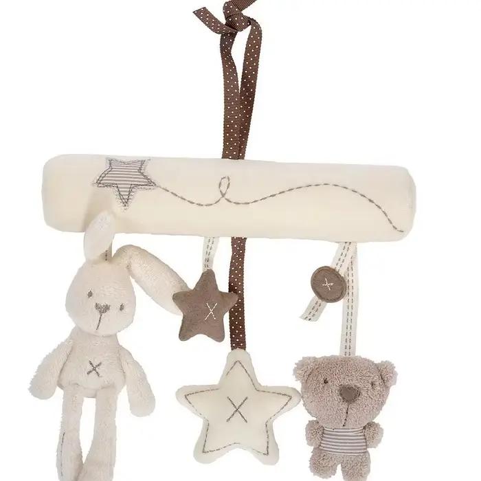 Poussette pour bébé, jouet suspendu, berceau Mobile, hochet Animal Musical, siège de voiture de voya