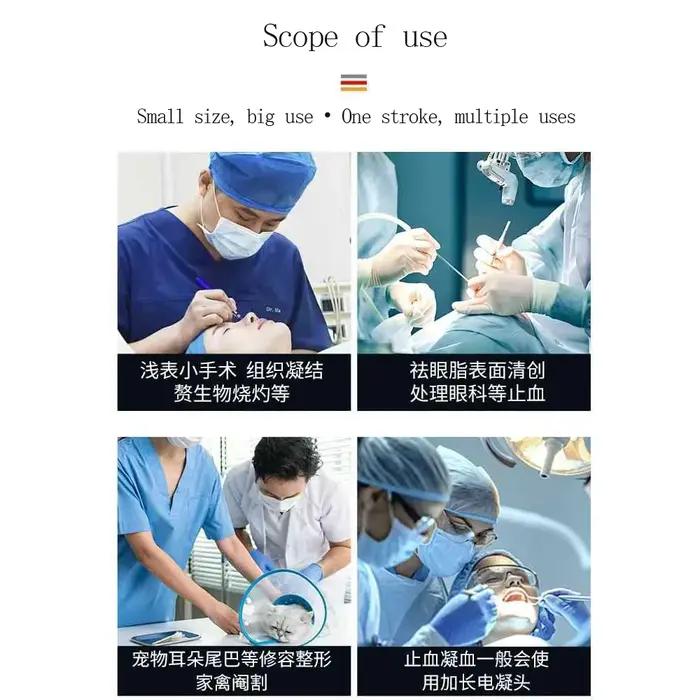 Stylo hémostatique d'électrocoagulation, dispositif hémostatique d'expérimentation animale, instrume