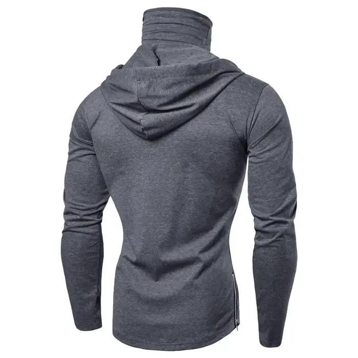 Sweat à capuche fin pour hommes, avec masque, épissure décontractée, grand masque, pour cyclisme, mo