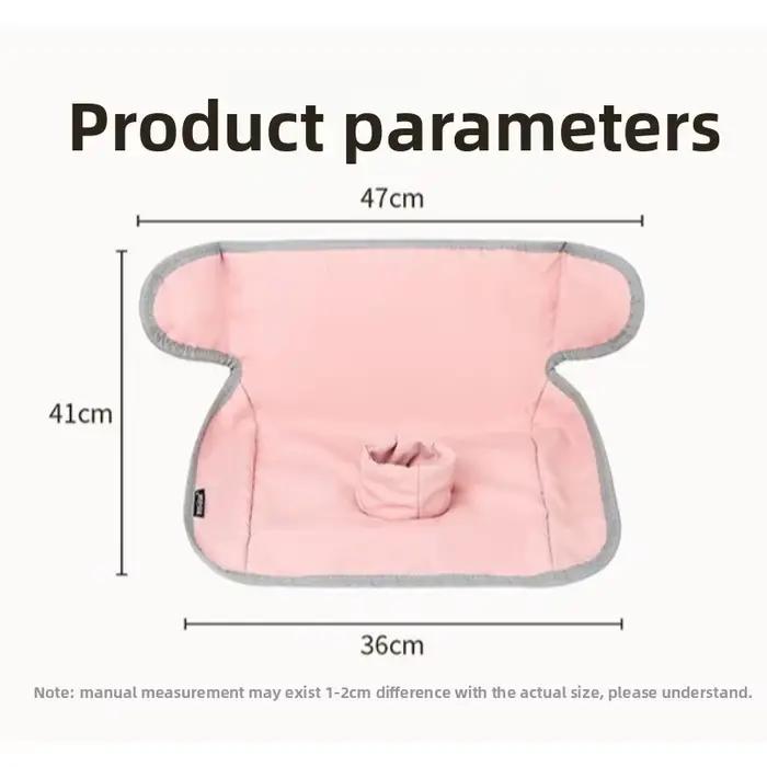 Coussin de protection pour sièges auto enfant antidérapant facile à transporter pour poussettes et sièges auto bébé confortable et sécuritaire