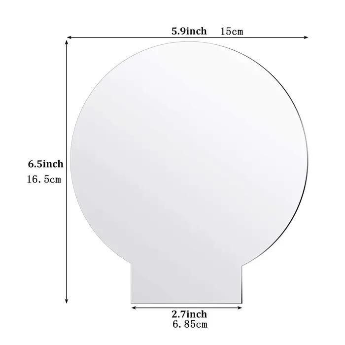 6 ensembles de lampes LED de nuit 3D, comprenant 6 supports d'affichage lumineux et feuilles acryliq