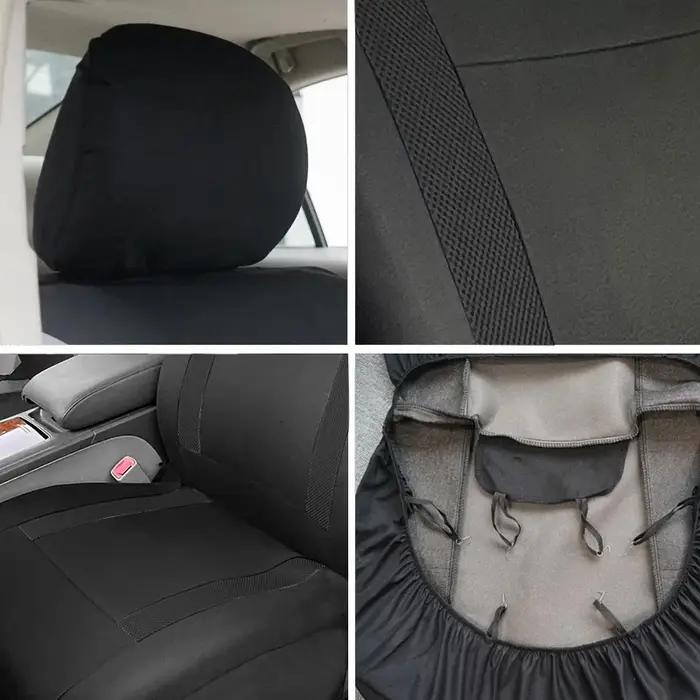 Housses de sièges respirantes pour SUV en tissu en maille d'air et polyester, pour un confort et une apparence remarquables tout au long de l'année
