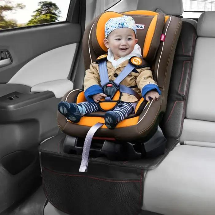 Coussin de protection de siège de voiture anti-alde résistant à l'usure absorbant les chocs sécurité enfant amélioration intérieur voiture fournitures