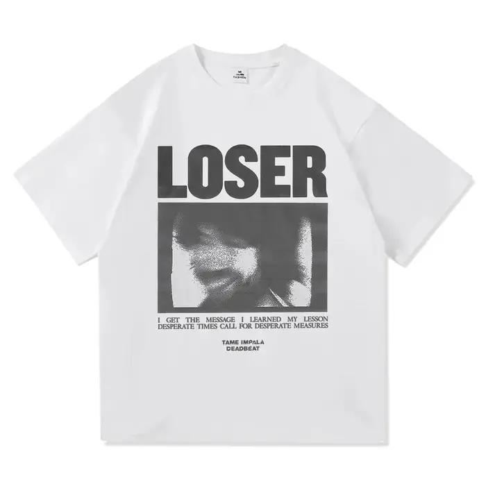 T-shirt graphique Tame Impala Loser, Merch Deadbeat Album 2025, T-shirt unisexe en coton premium sty