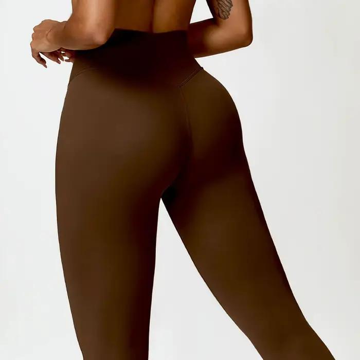 Pantalon de yoga sans couture pour femme, vêtements de sport, collants athlétiques extensibles, tail