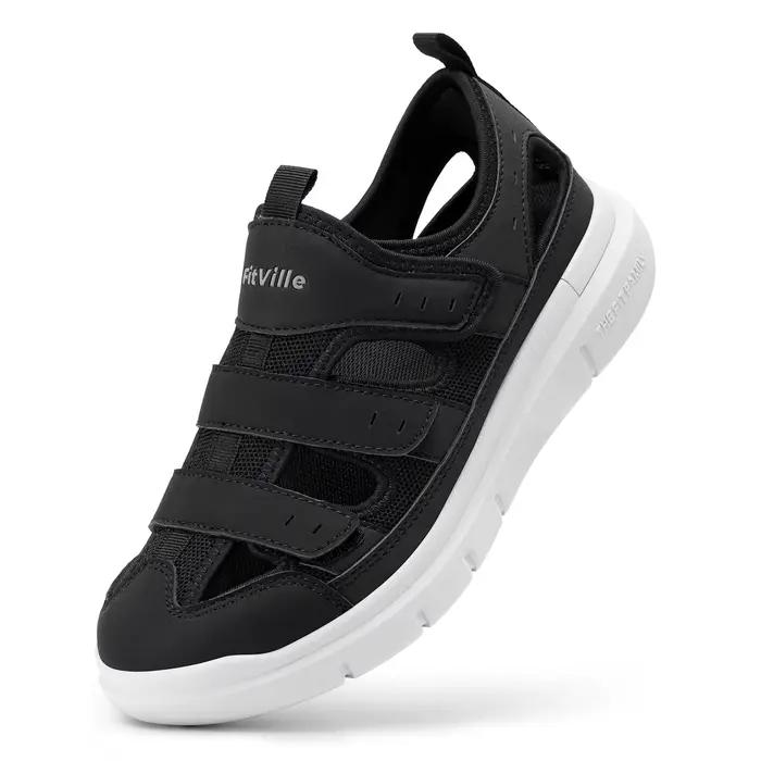 Sandales élargies pour hommes