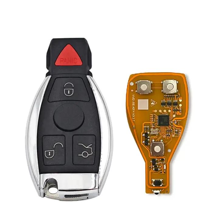Xhorse – clé VVDI BE Pro XNBZ01EN, 2/3/4 boutons, pour Mercedes Benz V3.2, puce de clé à distance PC