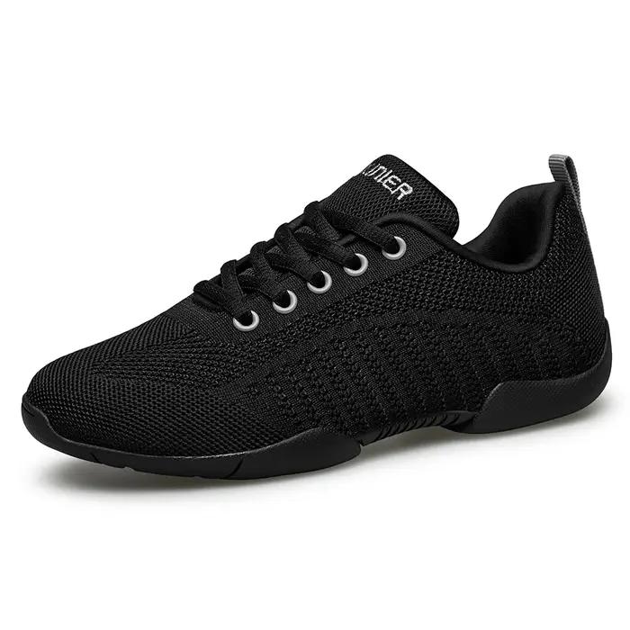 BAXIN16-Girls Cheer Shoes for Women, White Cheerleading Dance Sneakers, Youth Shool, Walking Shoes,