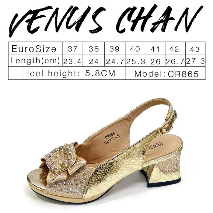 Ensemble élégant 2026 : Chaussures à talons hauts dorées et sac assorti orné de strass - Design élég