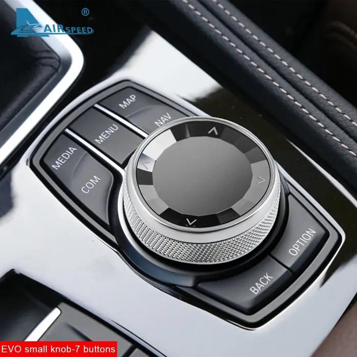 Cache-bouton multimédia pour BMW Série 1 3 5 6 7 X1 X3 X4 X5 X6 E90 E92 E70 E71 E60 F15 F20 F21 F30