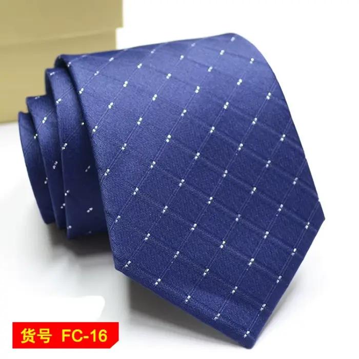 67 Styles hommes cravates couleur unie rayure fleur florale 7-8 cm Jacquard cravate accessoires usag