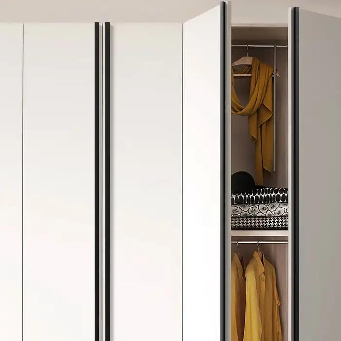 Poignée de porte d'armoire en alliage d'aluminium style moderne simple luxe léger pour décoration de meubles occasions spéciales