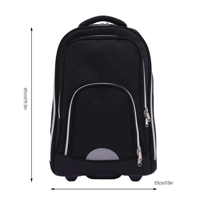 NOUVEAU Sac à dos trolley 45L, idéal comme bagage à main avec roulettes, multifonctionnel, adapté au