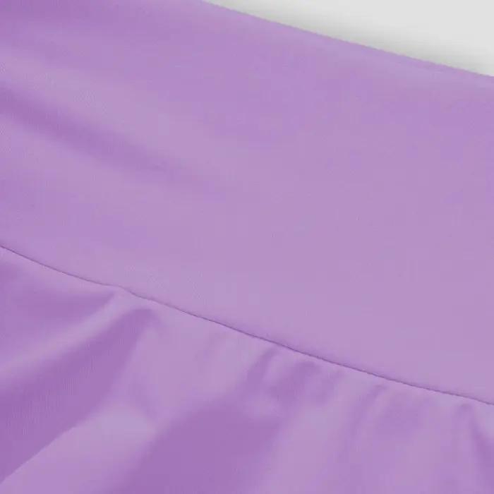 Jupe trapèze ultra courte pour femme, bord à volants, fausse proximité, WString, polyvalent, élégant