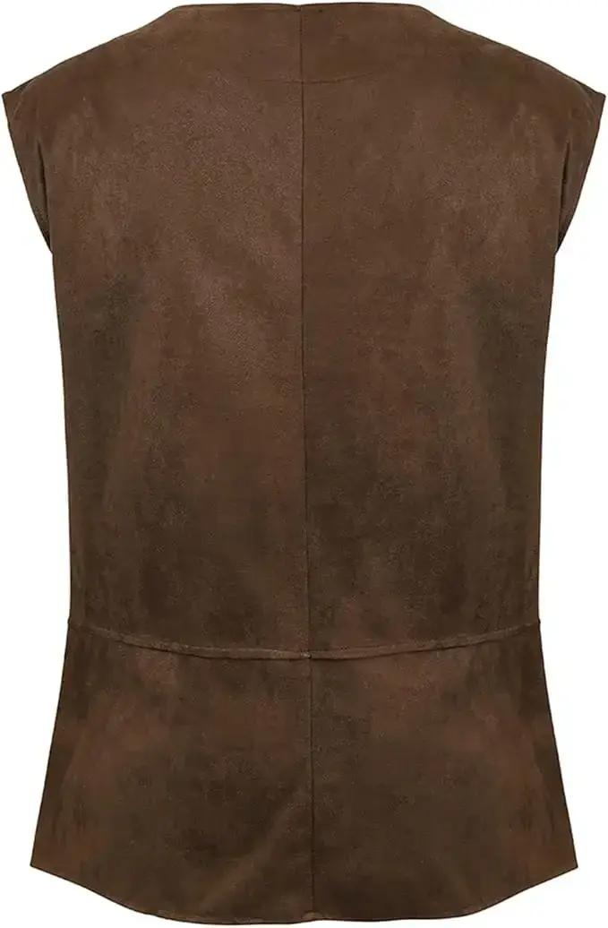 Gilet de Pirate pour hommes, Costume de Pirate pour hommes, Costumes médiévaux pour adultes, gilet R