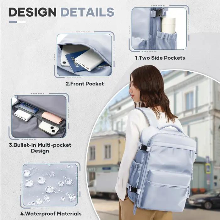 Sac à dos d'université de mode pour hommes, sac à dos de Compression sous vide, sac à dos pour ordin