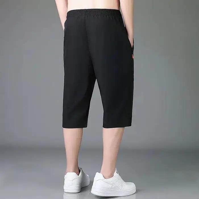 Nouveaux shorts amples d'été pour hommes, respirants, à séchage rapide, avec taille élastique, pour
