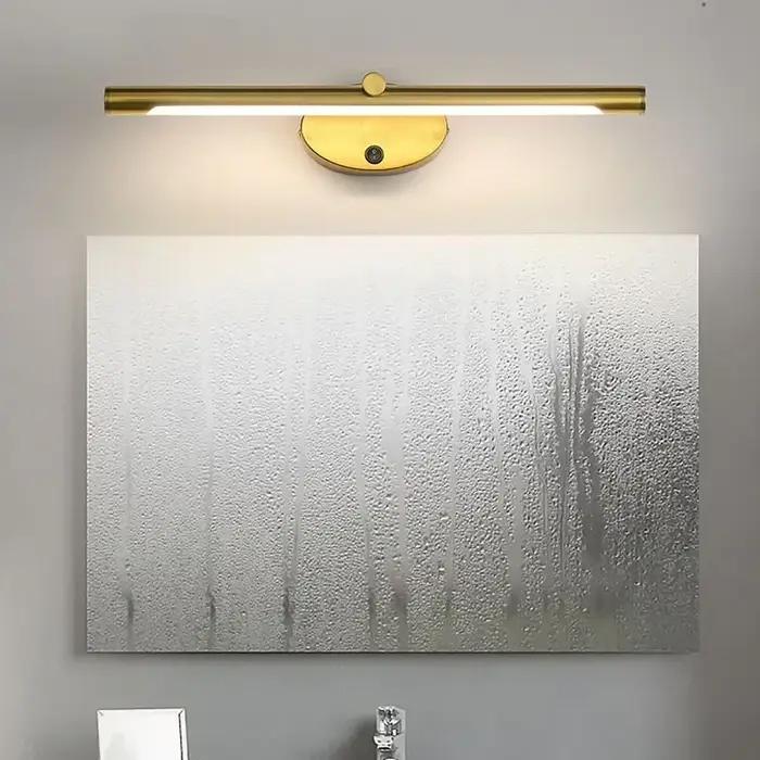 Applique murale d'intérieur LED moderne pour miroir de salle de bains, applique murale minimaliste a
