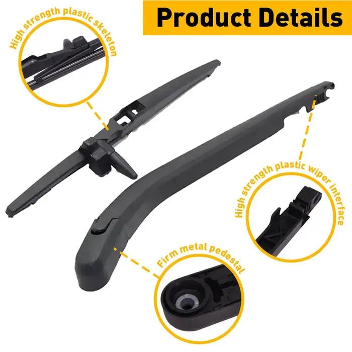 Bras d'essuie-glace arrière et lame pour 2003-2009 Toyota 4runner limitée utilitaire Sport 4 portes