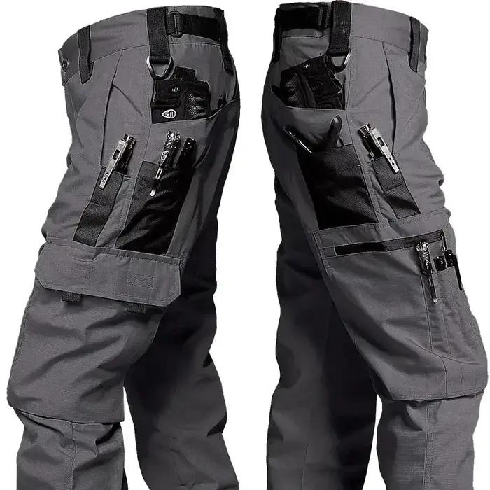 Nouveau pantalon de travail tactique hommes décontracté extérieur imperméable Cargo pantalon 2/1 piè